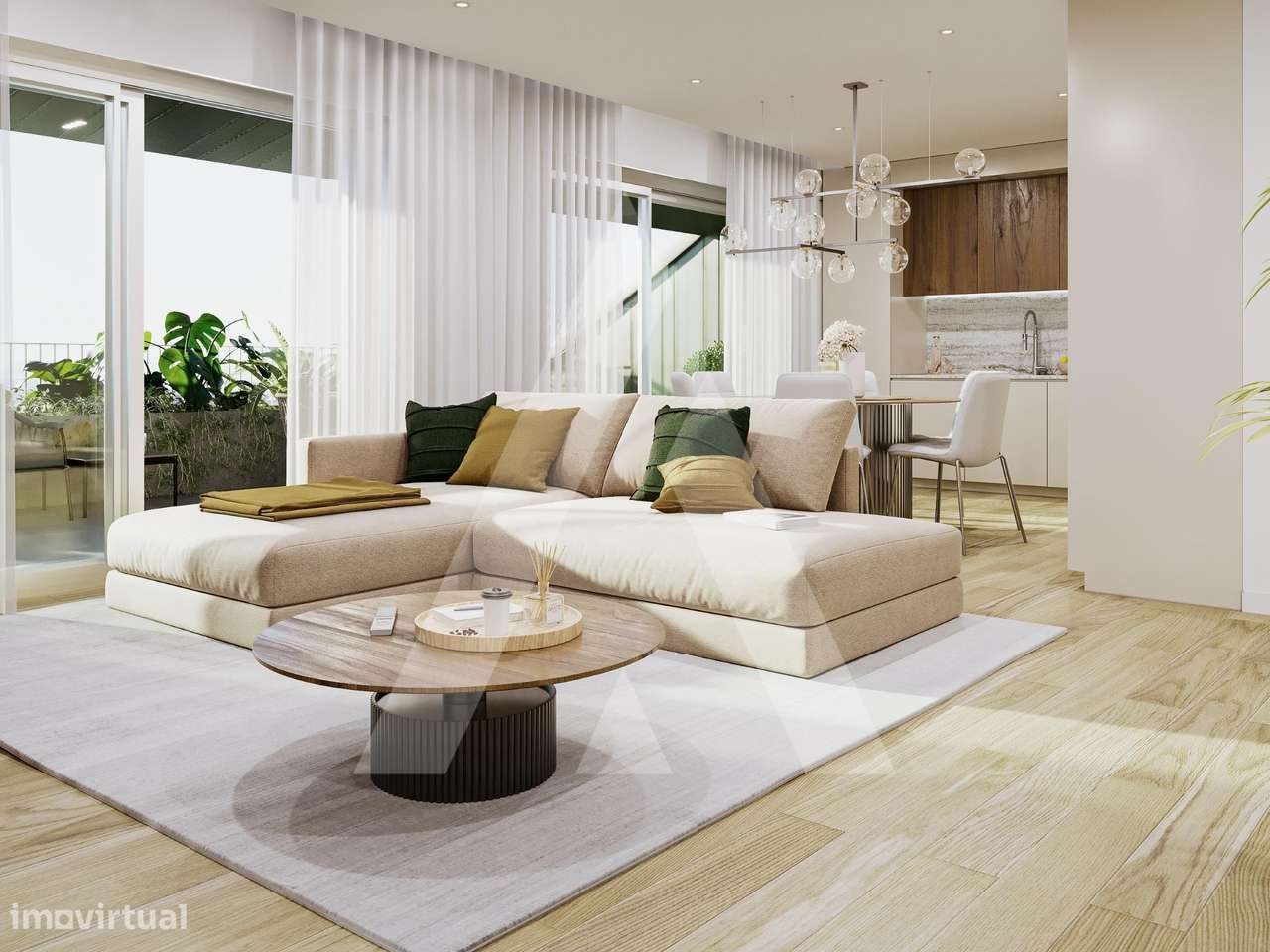 Apartamento T3 Implex no empreendimento Legato Nóbrega em Aveiro-3