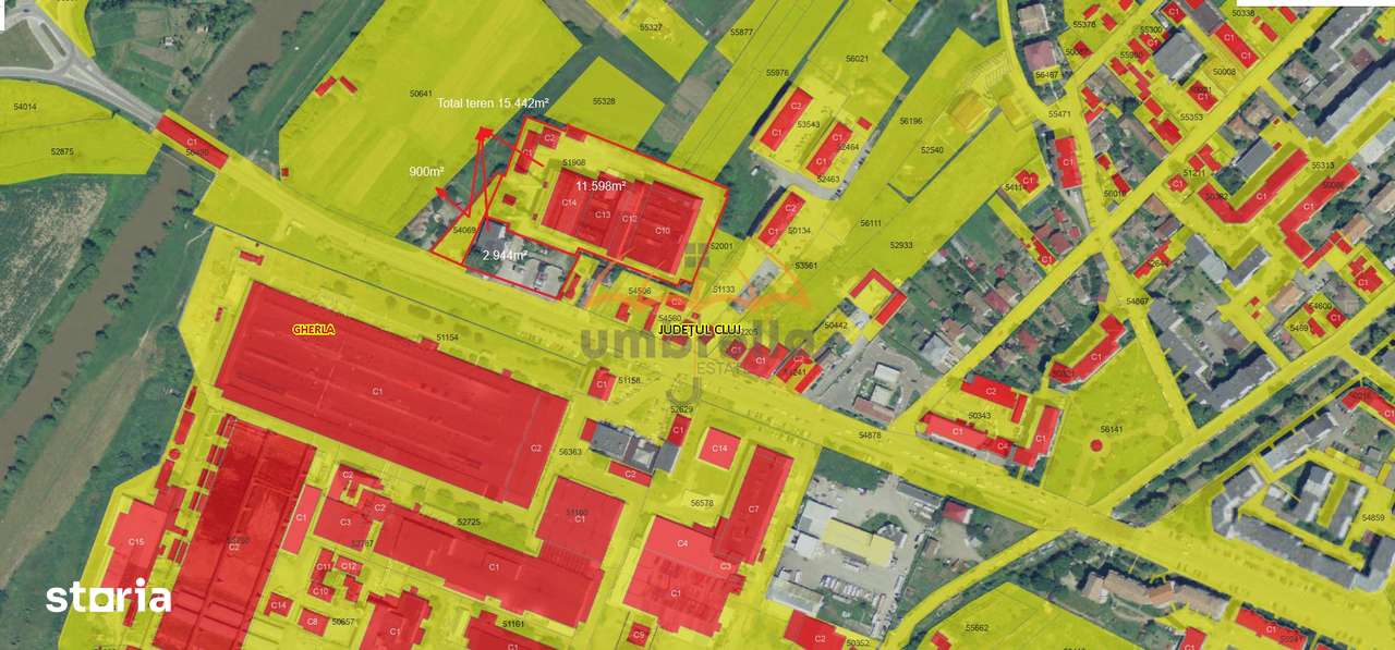 Teren de vanzare intravilan Gherla 15.618m² - Imagine principală: 3/3