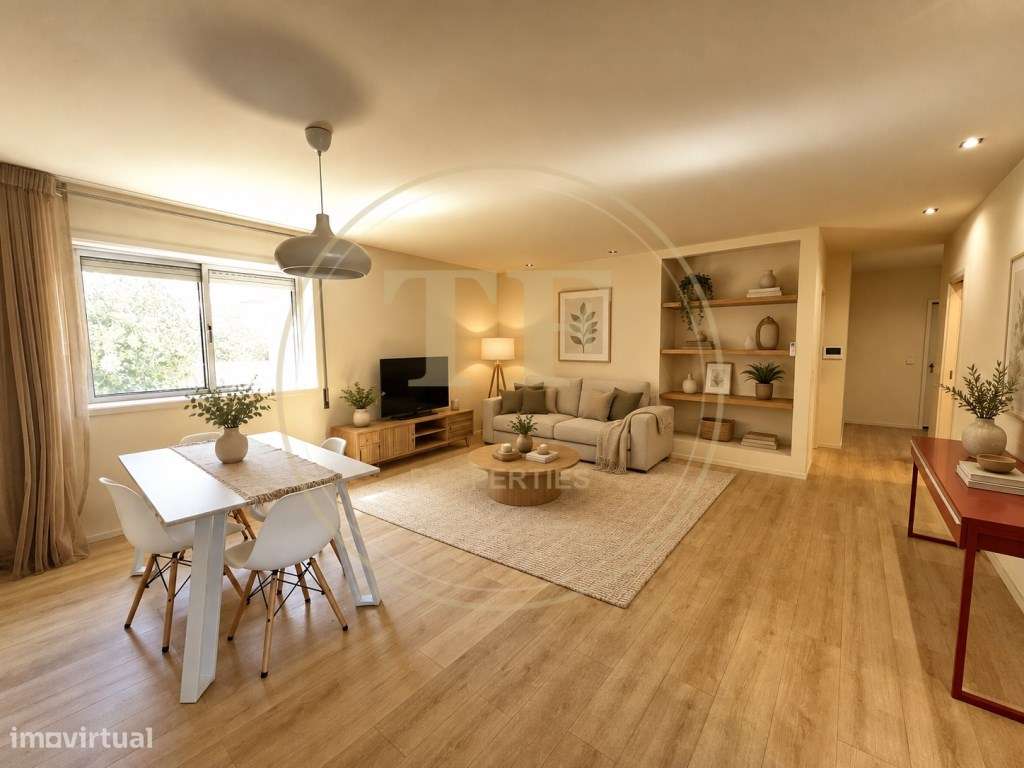 T3 Renovado com Garagem, a 600 m da Praia e junto Apeadeiro de Fran...-10