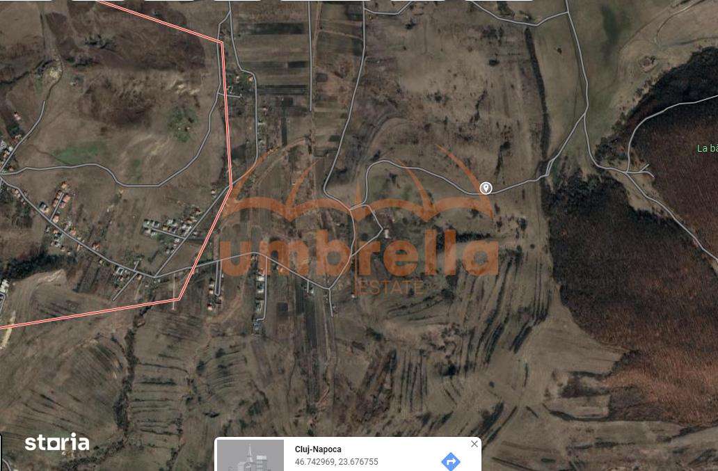 Teren de vanzare intravilan in  Cluj-Napoca, Strada Soporului 1.000 mp - Imagine principală: 4/6