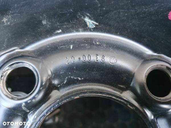 Kolo Dojazdowe Dojazdowka Zapasowe 4x100 VW Seat 3.5J R14 ET42 Pokrowiec - 8