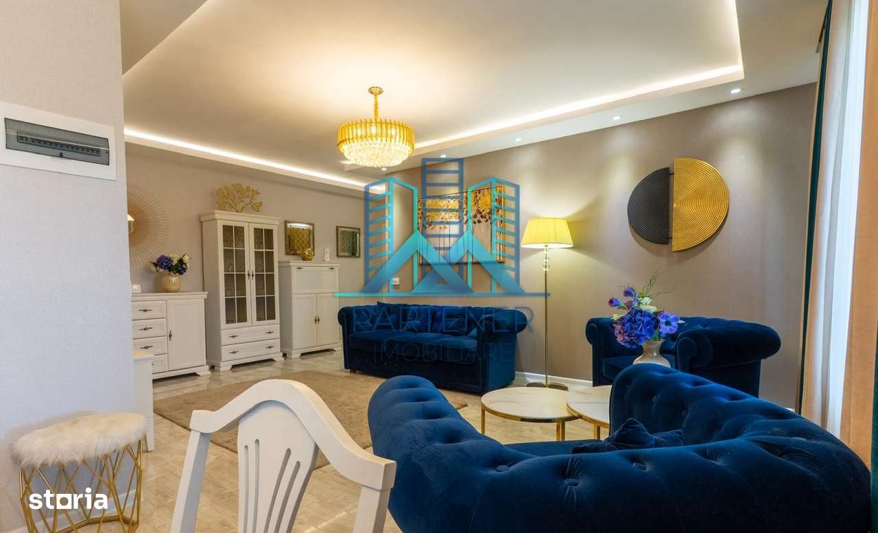 Comision 0%! Penthouse de lux capat Pacurari, 3 camere, 170 mp,mobilat-1