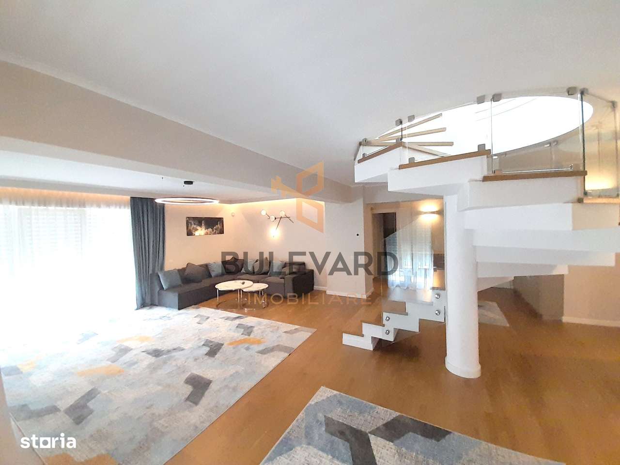 Penthouse de lux 150 mp utili + 200 mp terasa + 2 parcari subterane - Imagine principală: 5/17