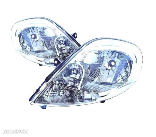 FARÓIS OPTICAS PARA NISSAN PRIMASTAR 06- OPEL VIVARO 06- RENAULT TRAFIC 06- - 1