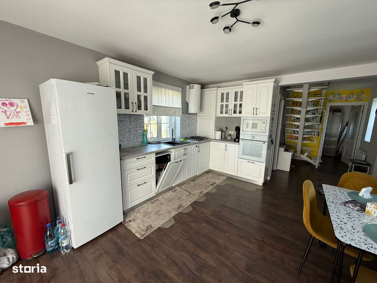 Casă cu 3 camere și garaj, 400 mp teren-16