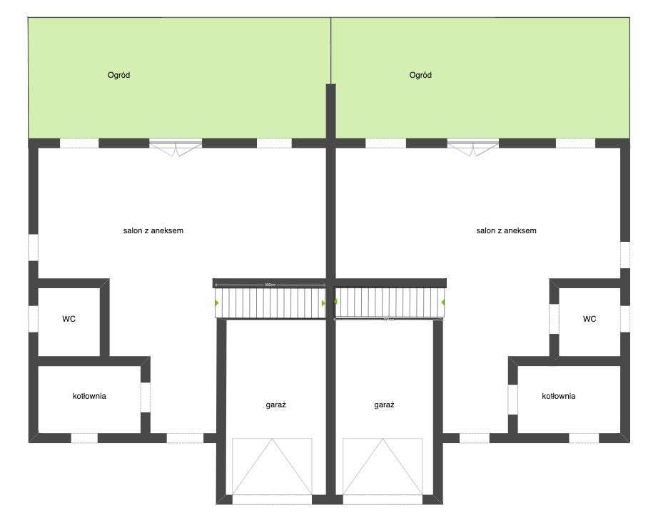 Dom Bliźniak - Mława ul. Rachockiego, Zabrody-2