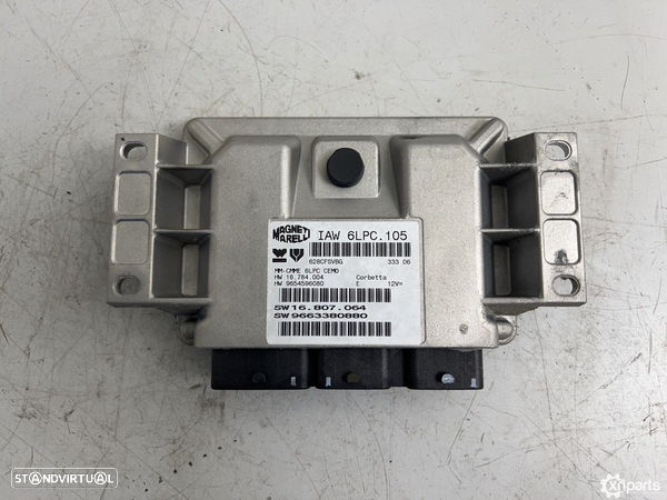 Centralina do motor Usado PEUGEOT 207 1.4 16V REF. 9654596080 MOTOR KFU - 1