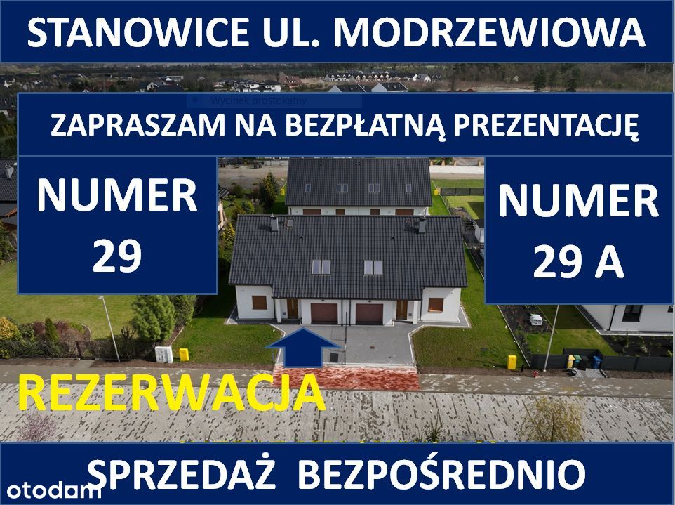 1/2 bliźniaka-Stanowice k/Oławy - PROMOCJA