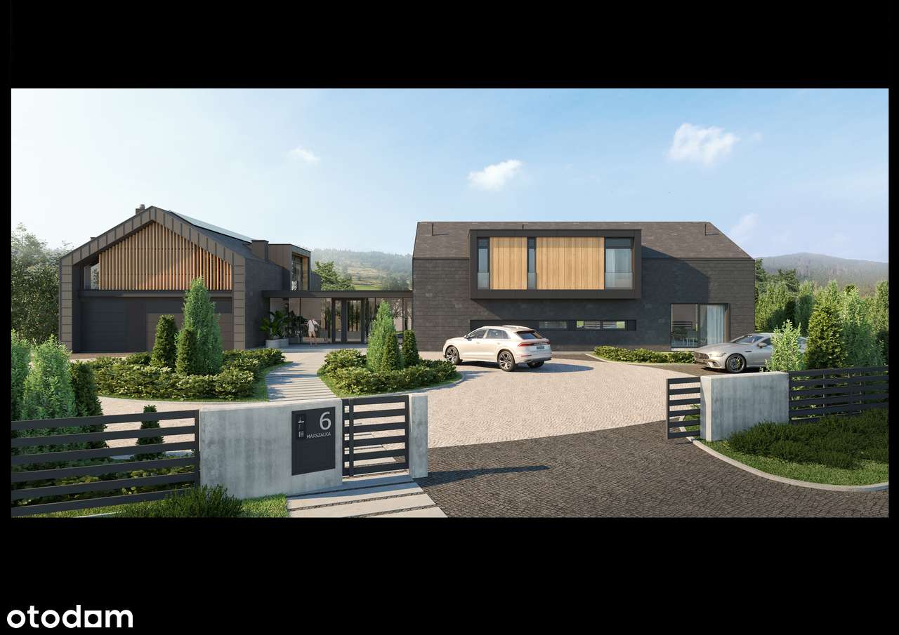 Działka 5977 m2 wraz z budową rezydencji 775 m2 z super widokiem!-2