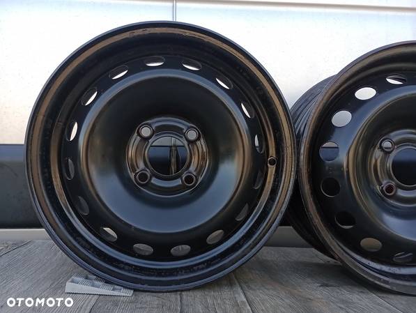 FELGI STALOWE 4x100 R14 ET36 5,5J Renault Clio Kangoo Megane Scenic Thalia Twingo - 5