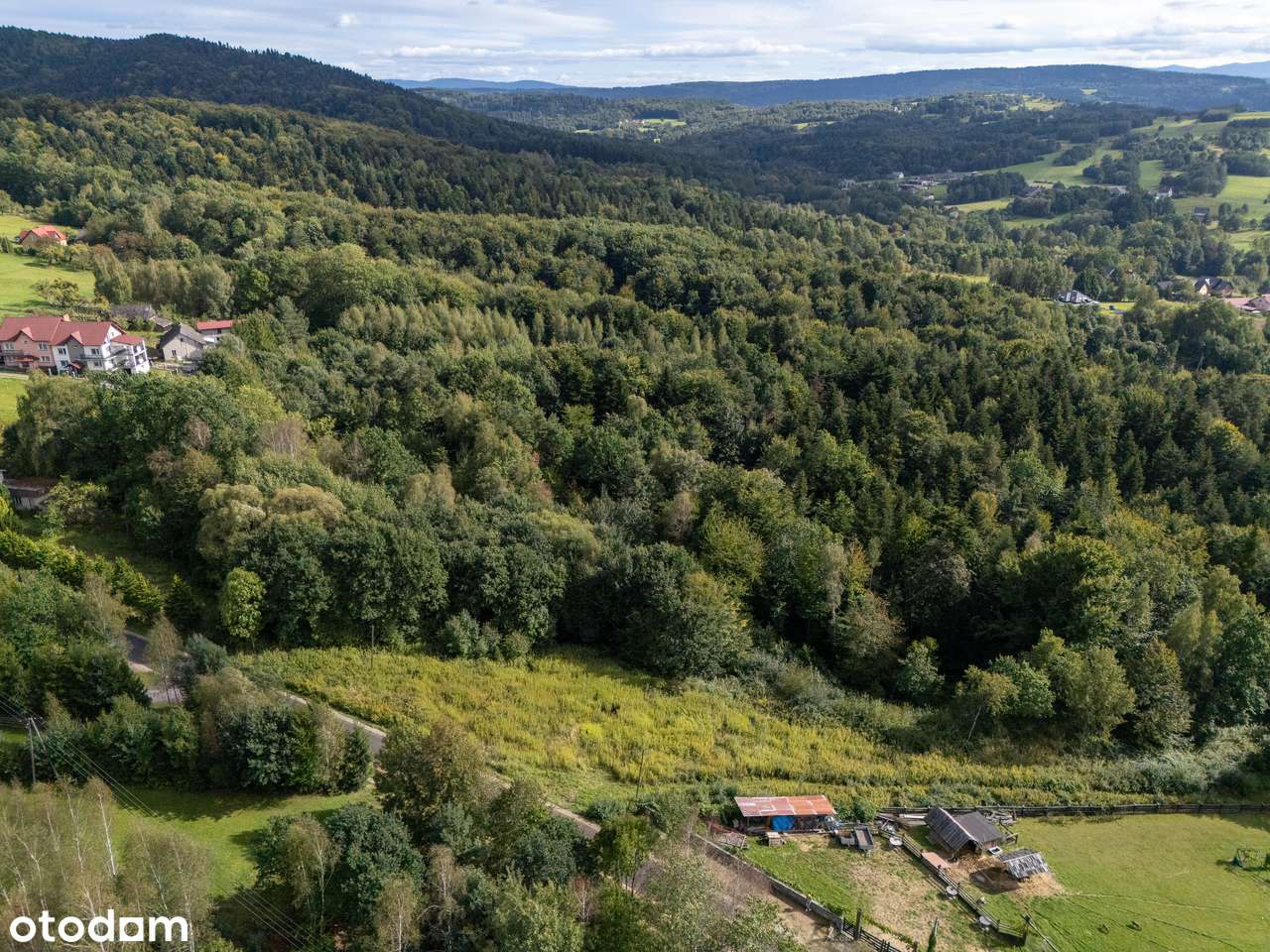 DZIAŁKA WIDOKOWA koło Kalwarii Zebrzydowskiej | blisko lasu | - Pełny obrazek: 4/6