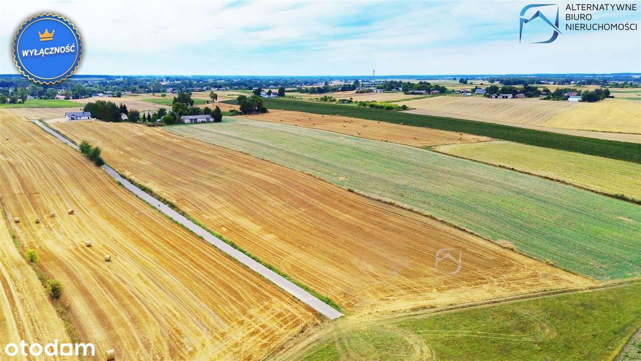 Działka inwestycyjna 70ar Tomaszowice-1