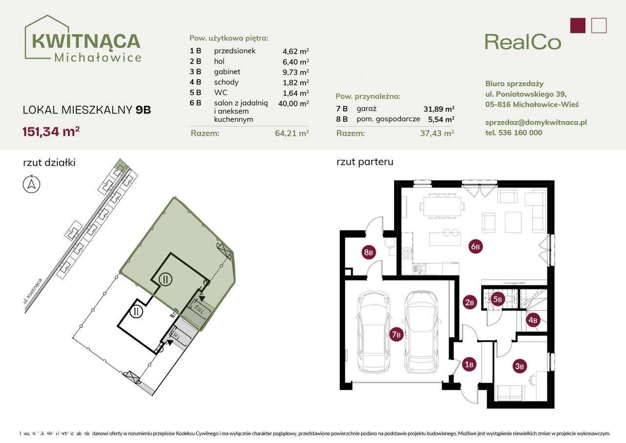 6-pok. dom 151 m2 + duży ogródek 339 m2 - Pełny obrazek: 2/9