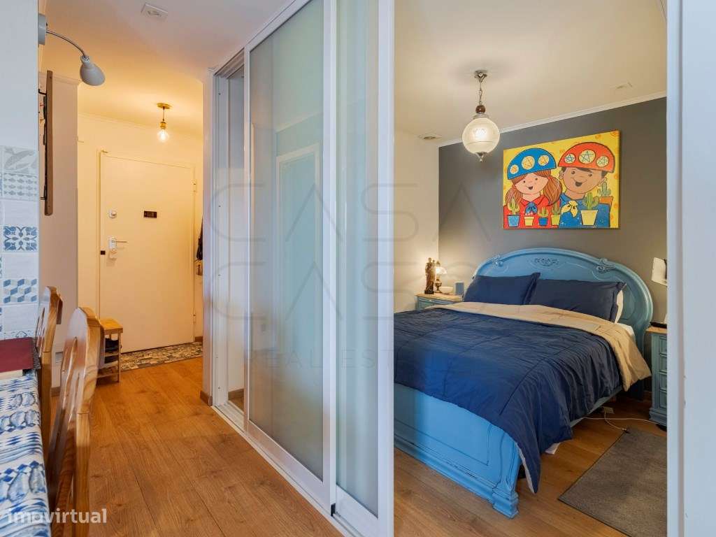 Apartamento T1 na Aranguês com vista única sobre o rio e cidade!-14