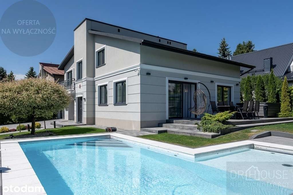 Dom 240 m2 z basenem, Kliny, Kraków-0