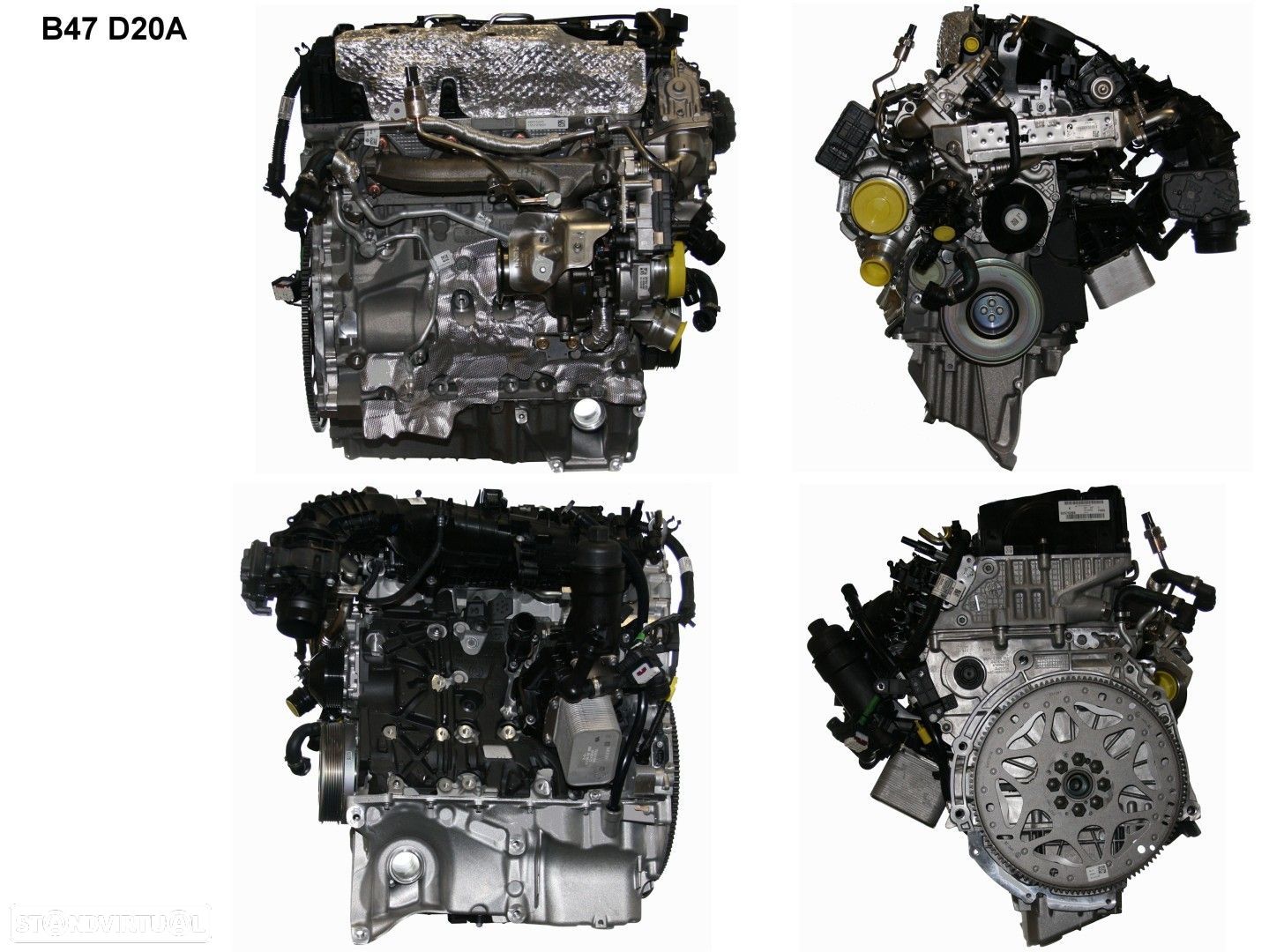 Motor Completo  Novo BMW X3 (G01) sDrive 18 d B47D20A - 1