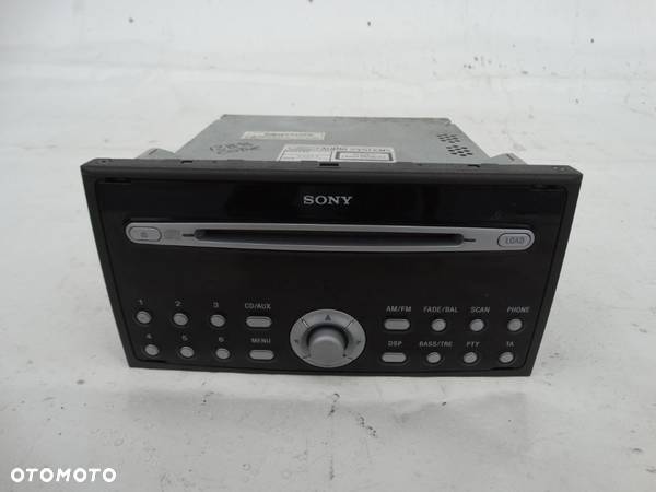 RADIO CD SONY MONDEO MK4 S-MAX FOCUS MK2 F-VAT - 1