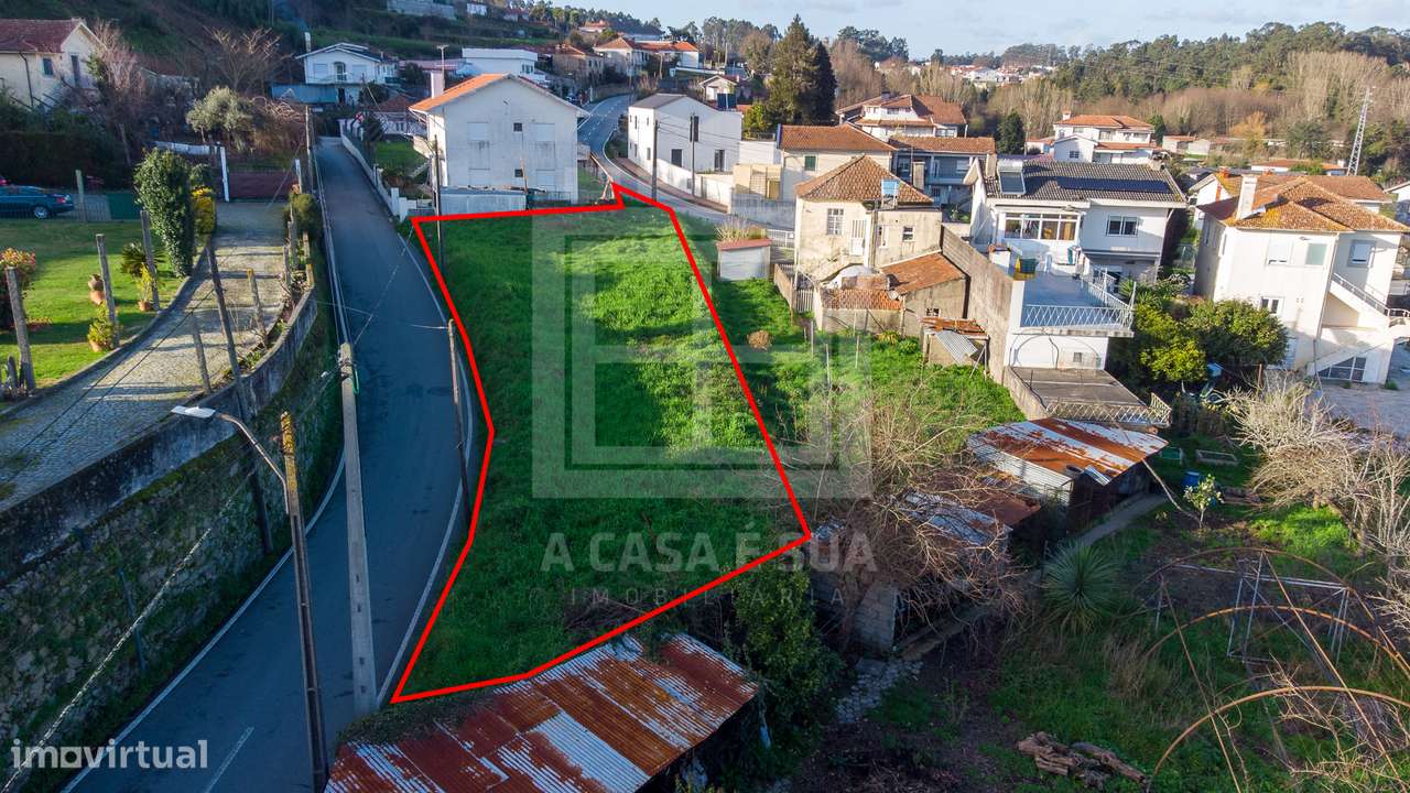 Terreno urbano em zona tranquila de Fiães, S.M.F. - Grande imagem: 2/15