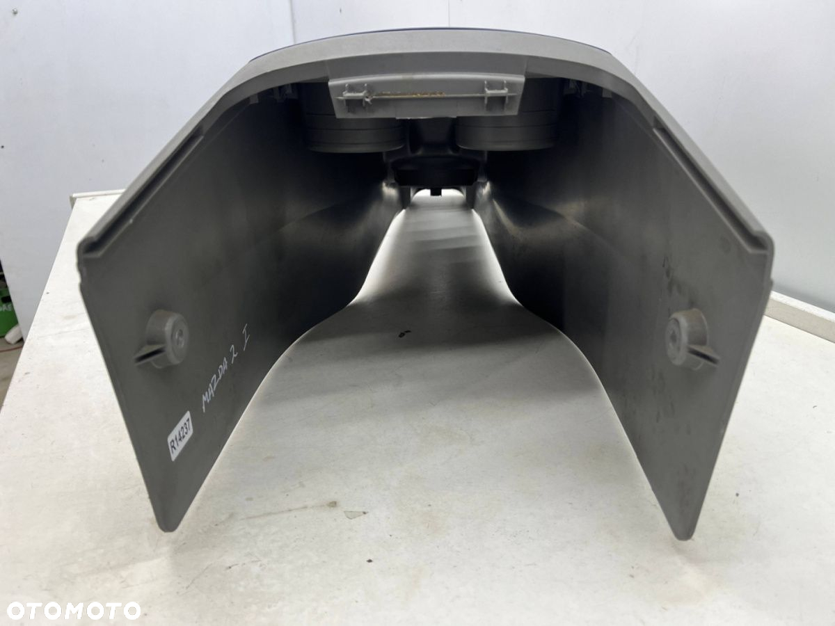Tunel środkowy Mazda 2 I DY 02-07r. konsola obudowa komplet uchwyty na kubki 3m71-a045b55-ae - 12
