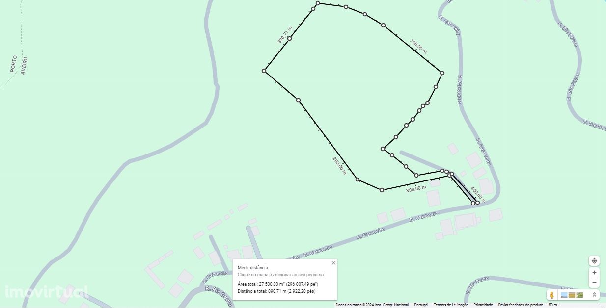 CPM20252 Terreno c/ 27.500m2 perto Rio Douro, 89.500€ prx habitações C