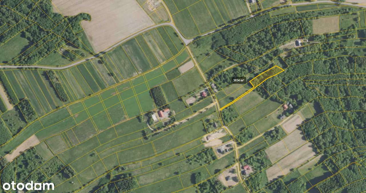 Działka budowlana 3034 m2 Lubenia - Pełny obrazek: 1/2