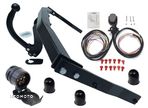 RENAULT SCENIC 2 II + GRAND 2003 do 2009 HAK HOLOWNICZY + WIĄZKA 13PIN + GNIAZDO + ADAPTER - 3