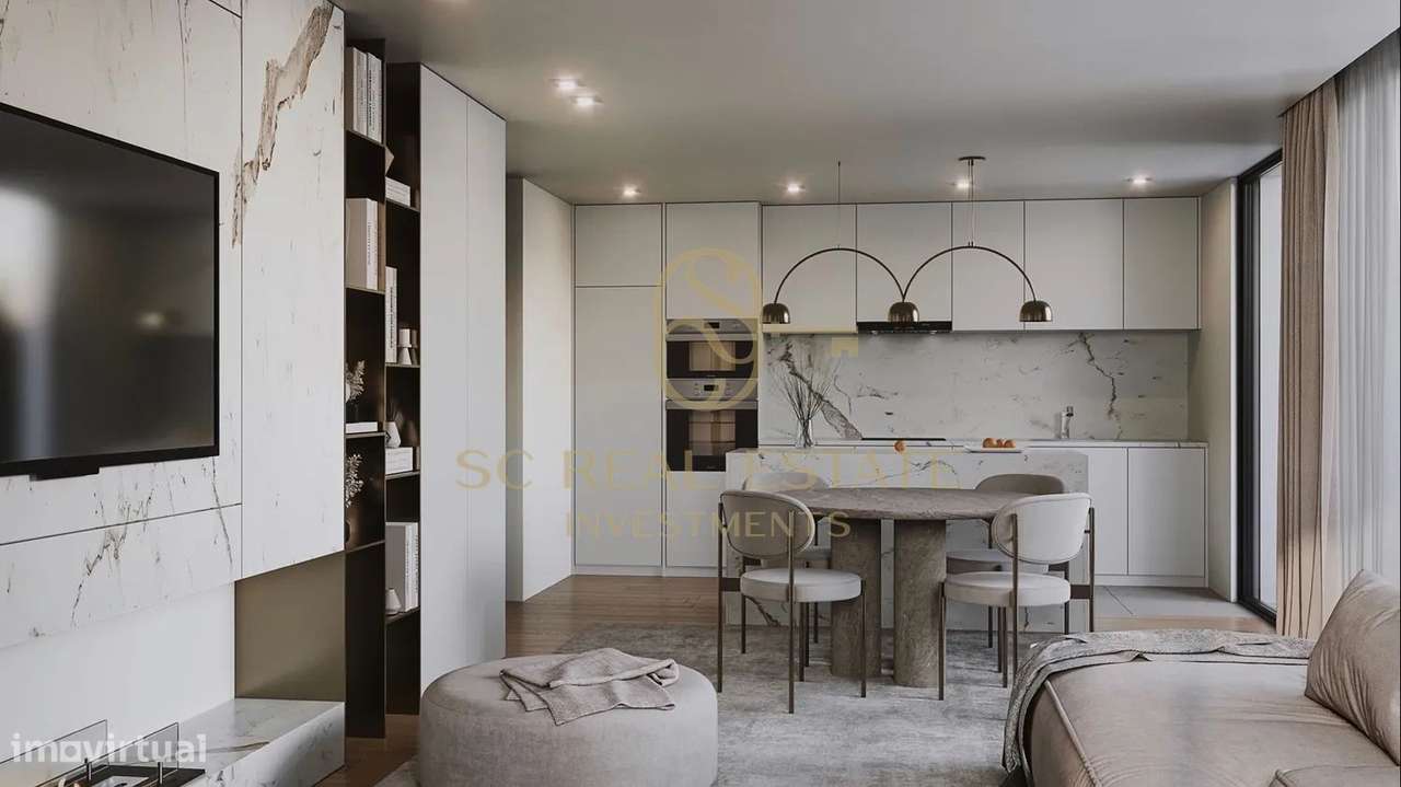 T1 NOVO a 300m do Parque São Paio em Lavadores - Grande imagem: 5/9