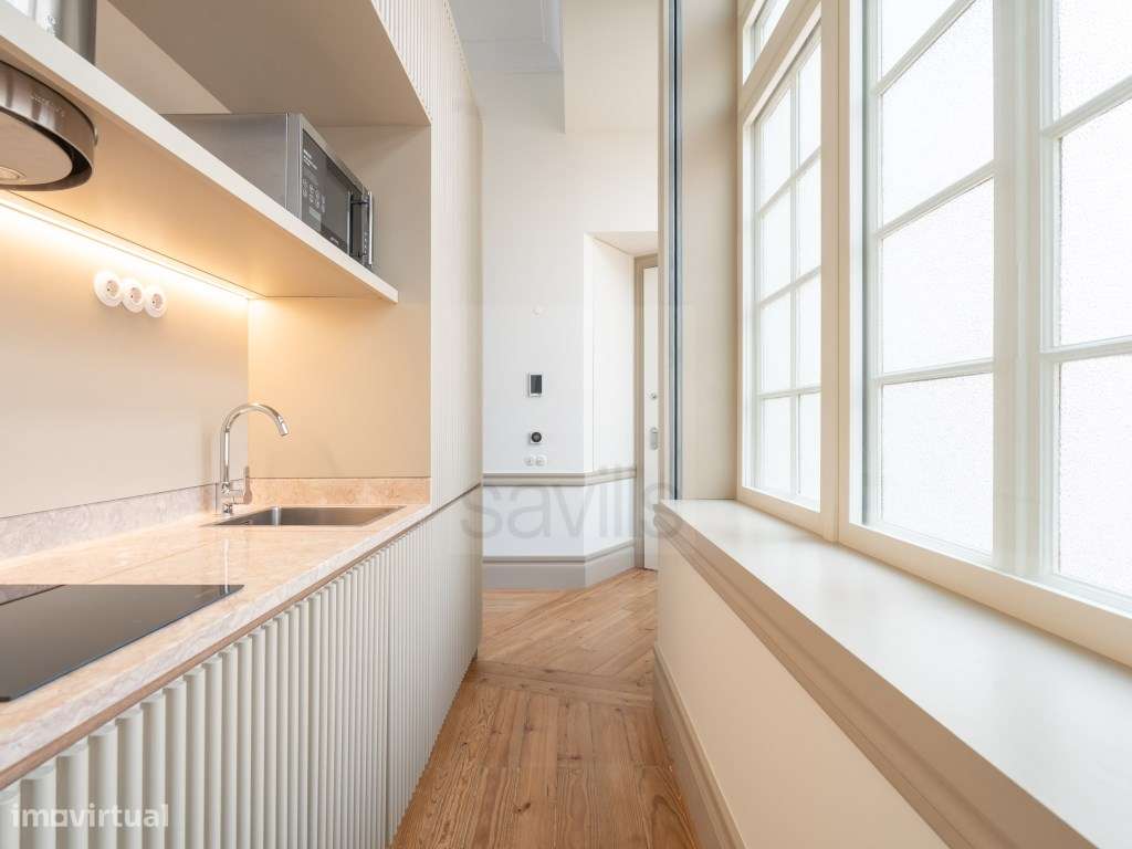 Apartamento T0 mobilado e decorado na Avenida dos Aliados-8