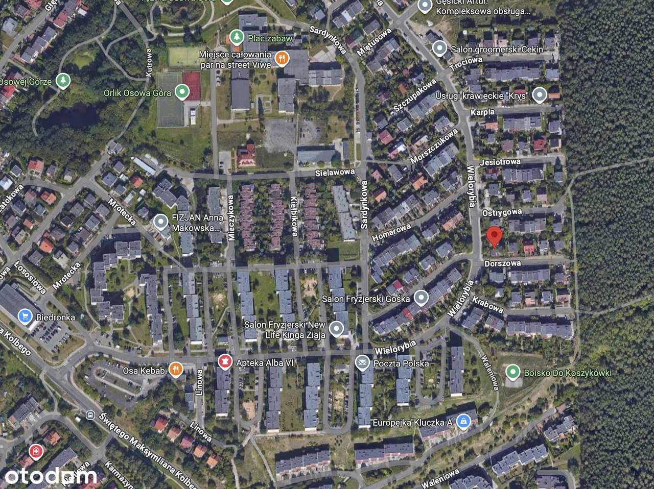 Działka usługowa Osowa Góra – Pod Gastronomię / Food Truck / Kontener - Pełny obrazek: 4/4