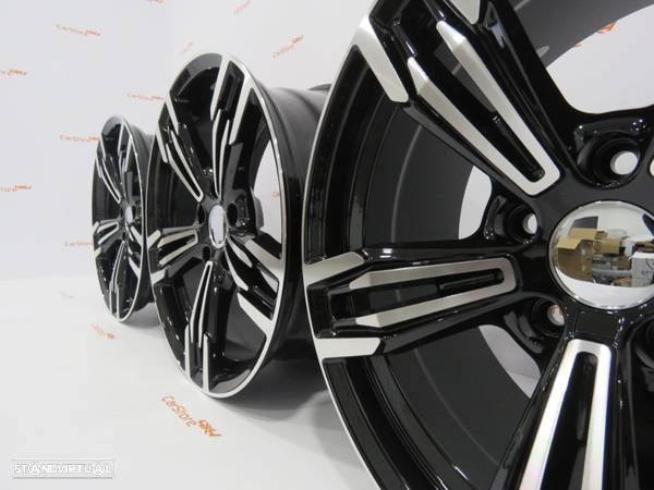 Jantes Look Bmw M6  Style433  20 " 8.5 et 33 + 9.5 et 38  5x120 Pretas e polidas - 7