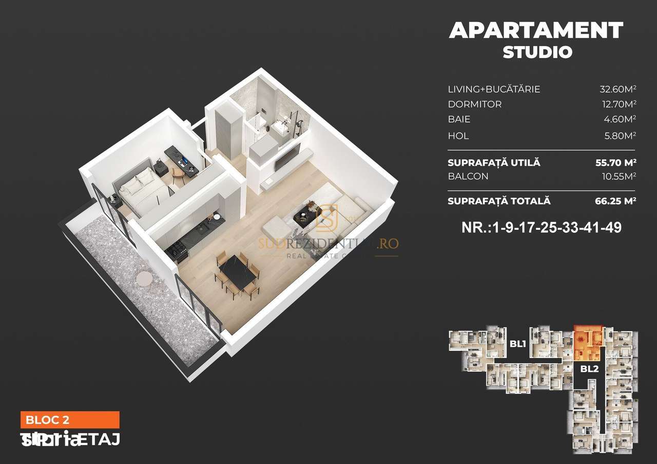 Apartament generos, compartimentare eficienta, acces metrou Berceni - Imagine principală: 4/20
