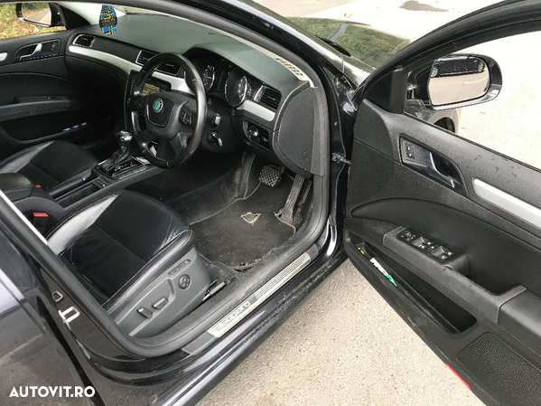 interior piele SKODA SUPERB2 cutie DSG 2.0 tdi BMP egr jante aliaj 16" - 8