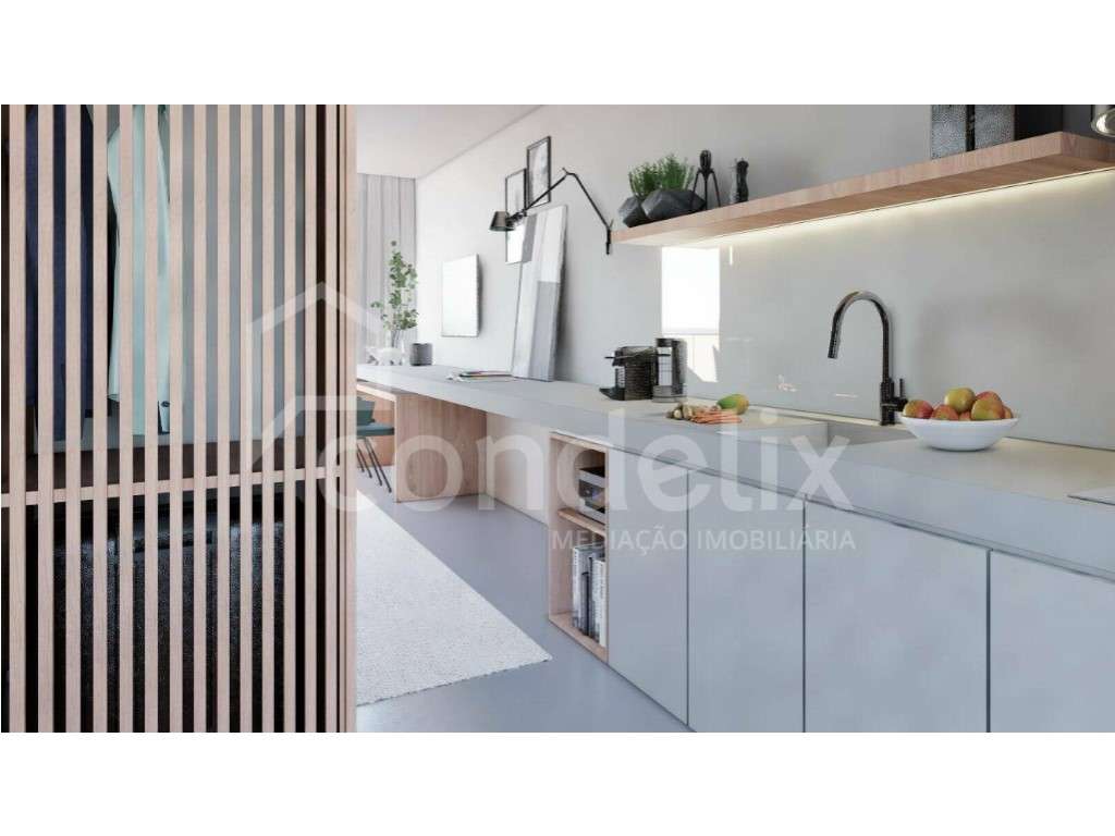 Apartamento T1 para venda em Matosinhos - Grande imagem: 2/12