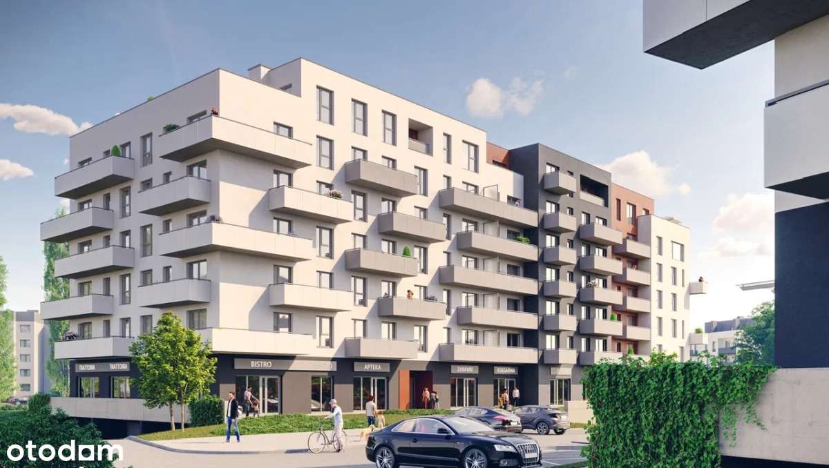 1-pokojowe mieszkanie 36m2 Bez Pośredników (lokal OW-A6_7)