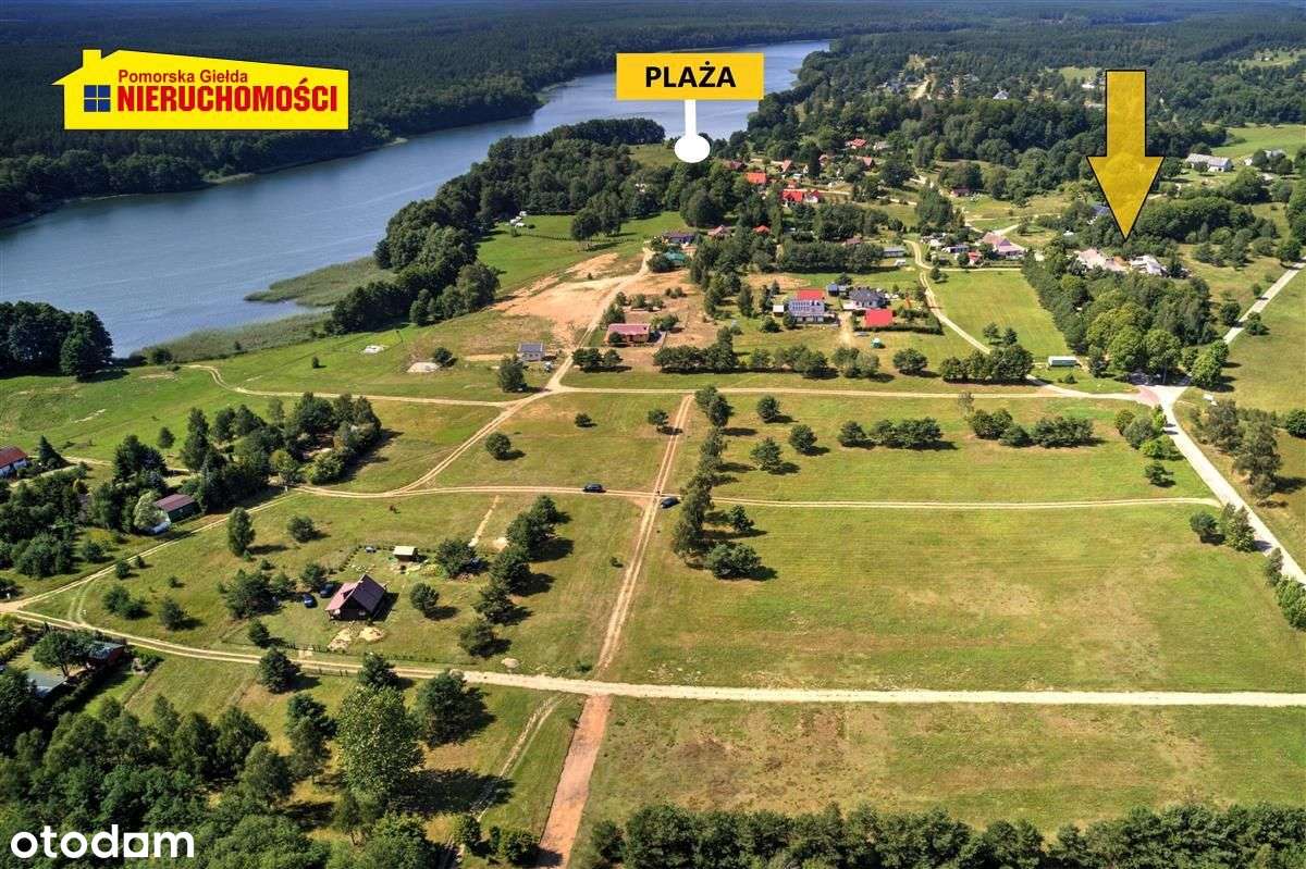 Działka budowlana blisko jeziora Dołgie.