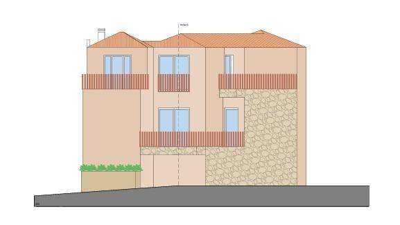 Terreno com Ruina e Projeto em curso para Moradia T2 Geminada , no...-5