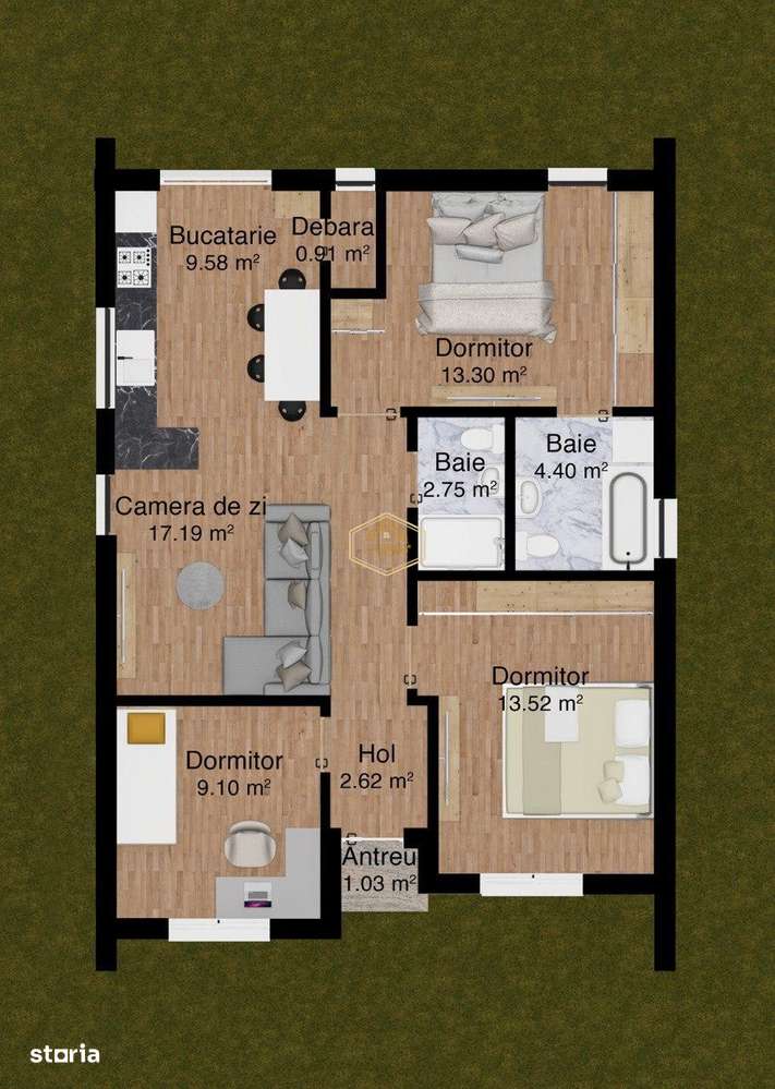 Video | Casa Noua cu 3 camere | Padurea Noroieni - Imagine principală: 3/13