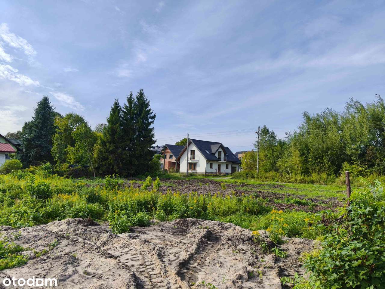 6 arowa działka budowlana Działowskiego, Spacerowa, Skotniki, Kliny - Pełny obrazek: 4/7