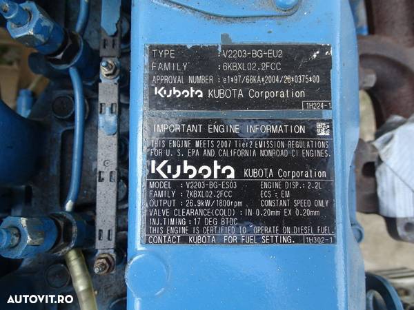 Motor Kubota V2203 - 2