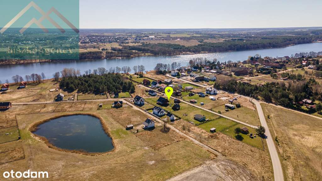 Urokliwa działka 200 metrów od jeziora. Ogrodzona-19