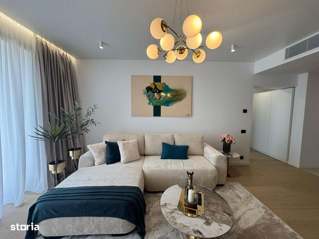 Apartament cu 2 camere mobilat // ONE High District-1