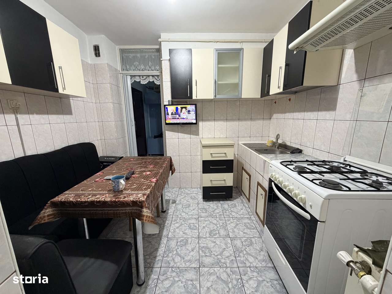 Apartament 3 camere, Mioveni, Robea, et4, mobilat si utilat, 2balcoane-7