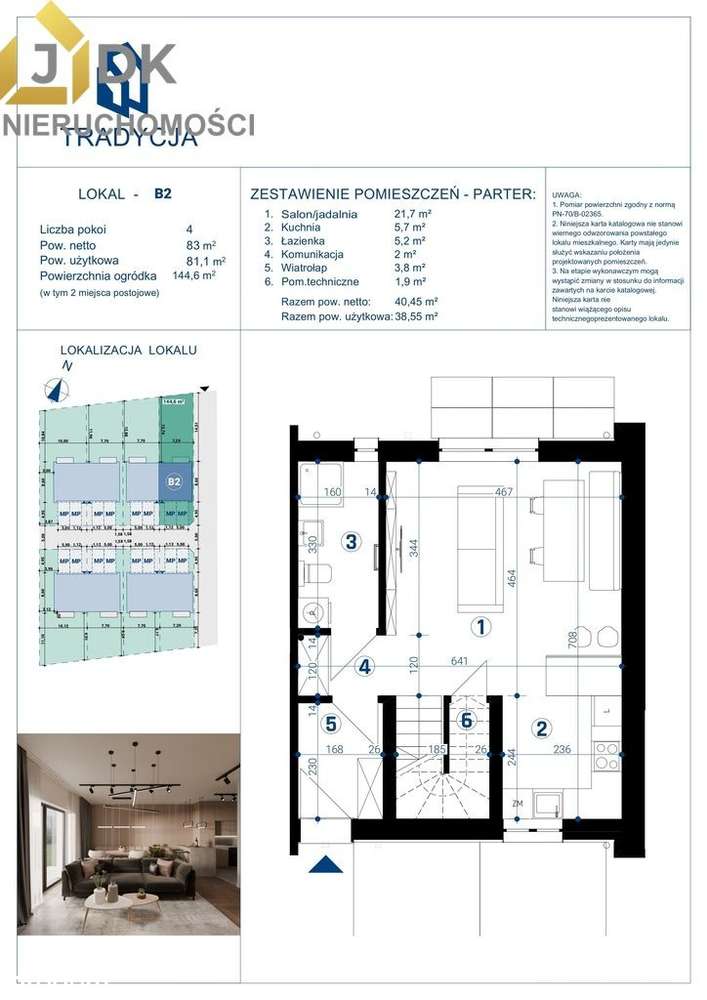 Mieszkanie 81 m² w domu dwulokalowym | Nowe Mostki-9