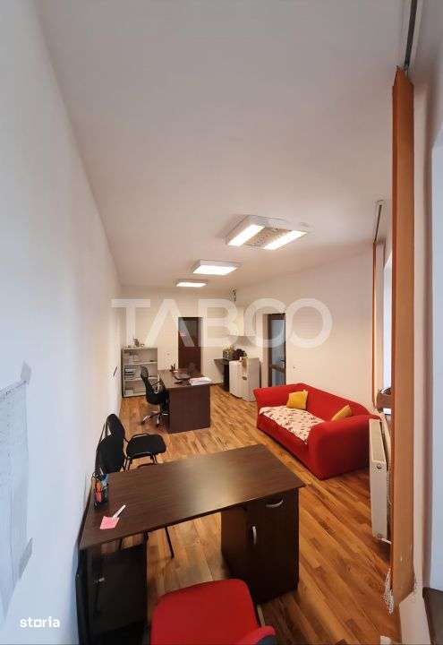 Spatiu birouri de vanzare 77 mp utili cu vad zona Central din Sibiu - Imagine principală: 5/7