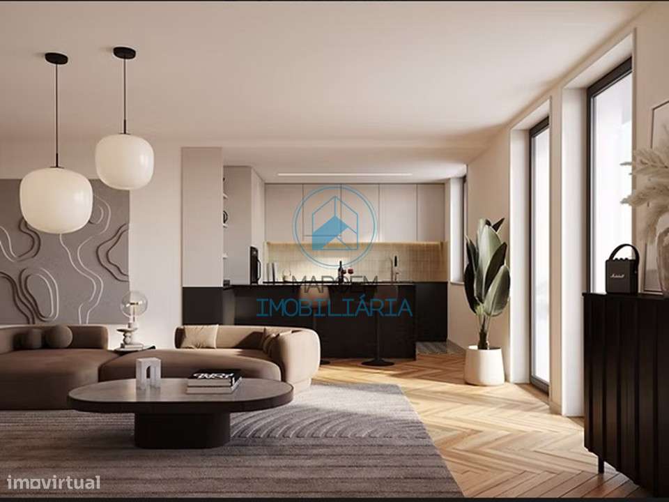 T2+1 com varanda 15m2, L.garagem + arrumo-7