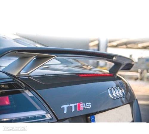 AILERON SPOILER TRASEIRO PARA AUDI TT 8J RS 06-12 LOOK RS - 2