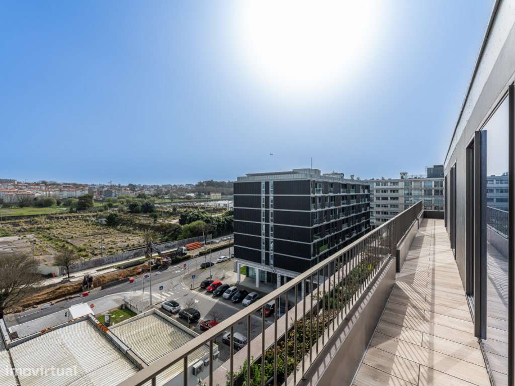 Apartamento T4 com 3 frentes em Matosinhos sul, no edifício Nautilus-26