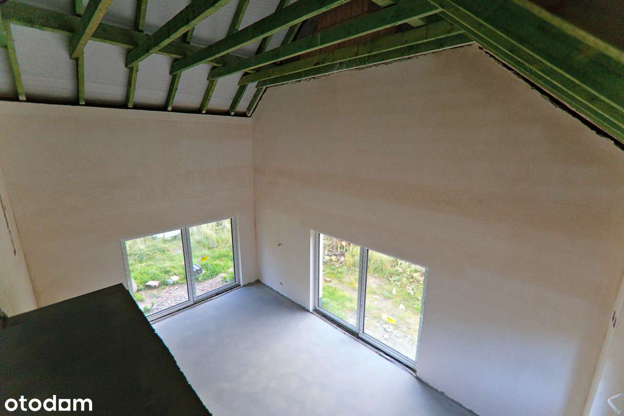 Wysoki salon 6m, Park Krajobrazowy, pompa ciepła, nowoczesna stodoła-1