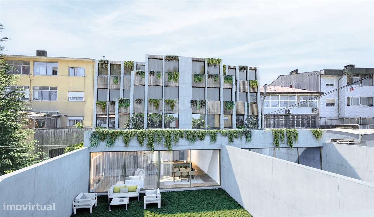 Apartamento T1 em Matosinhos I Jardim Privativo-5