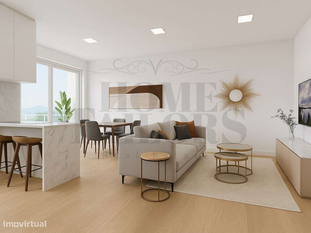 Apartamento T2+1 com terraço novo em Sesimbra - Grande imagem: 5/19